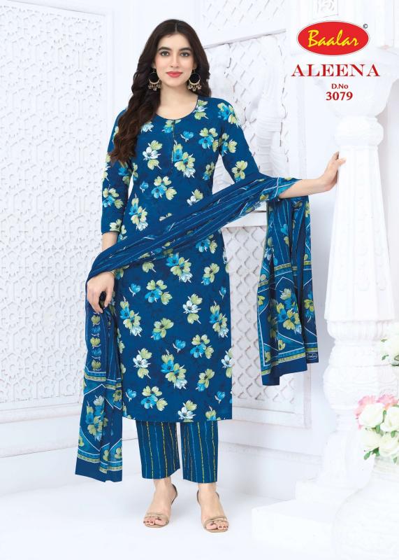 Baalar aleena vol 30 cotton dress materials wholesale